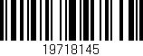 Código de barras (EAN, GTIN, SKU, ISBN): '19718145'