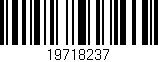 Código de barras (EAN, GTIN, SKU, ISBN): '19718237'