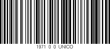 Código de barras (EAN, GTIN, SKU, ISBN): '1971_0_0_UNICO'