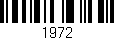 Código de barras (EAN, GTIN, SKU, ISBN): '1972'