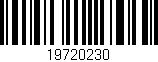 Código de barras (EAN, GTIN, SKU, ISBN): '19720230'