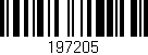 Código de barras (EAN, GTIN, SKU, ISBN): '197205'