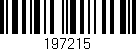 Código de barras (EAN, GTIN, SKU, ISBN): '197215'