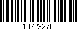 Código de barras (EAN, GTIN, SKU, ISBN): '19723276'