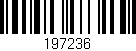Código de barras (EAN, GTIN, SKU, ISBN): '197236'