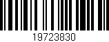 Código de barras (EAN, GTIN, SKU, ISBN): '19723830'