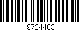 Código de barras (EAN, GTIN, SKU, ISBN): '19724403'
