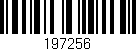 Código de barras (EAN, GTIN, SKU, ISBN): '197256'