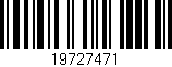 Código de barras (EAN, GTIN, SKU, ISBN): '19727471'