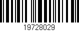 Código de barras (EAN, GTIN, SKU, ISBN): '19728029'