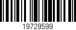 Código de barras (EAN, GTIN, SKU, ISBN): '19729599'