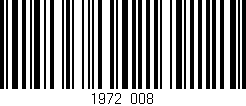 Código de barras (EAN, GTIN, SKU, ISBN): '1972/008'