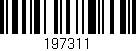 Código de barras (EAN, GTIN, SKU, ISBN): '197311'