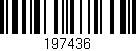 Código de barras (EAN, GTIN, SKU, ISBN): '197436'