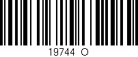 Código de barras (EAN, GTIN, SKU, ISBN): '19744_O'