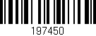 Código de barras (EAN, GTIN, SKU, ISBN): '197450'