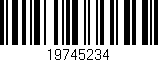 Código de barras (EAN, GTIN, SKU, ISBN): '19745234'