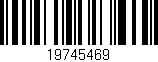 Código de barras (EAN, GTIN, SKU, ISBN): '19745469'