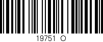 Código de barras (EAN, GTIN, SKU, ISBN): '19751_O'