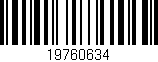 Código de barras (EAN, GTIN, SKU, ISBN): '19760634'