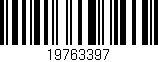 Código de barras (EAN, GTIN, SKU, ISBN): '19763397'