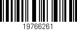 Código de barras (EAN, GTIN, SKU, ISBN): '19766261'