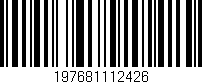 Código de barras (EAN, GTIN, SKU, ISBN): '197681112426'
