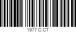 Código de barras (EAN, GTIN, SKU, ISBN): '1977.C.CT'