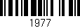 Código de barras (EAN, GTIN, SKU, ISBN): '1977'