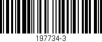 Código de barras (EAN, GTIN, SKU, ISBN): '197734-3'