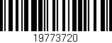 Código de barras (EAN, GTIN, SKU, ISBN): '19773720'