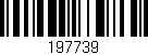 Código de barras (EAN, GTIN, SKU, ISBN): '197739'