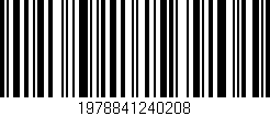 Código de barras (EAN, GTIN, SKU, ISBN): '1978841240208'