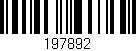 Código de barras (EAN, GTIN, SKU, ISBN): '197892'