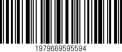 Código de barras (EAN, GTIN, SKU, ISBN): '1979669595594'