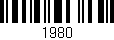 Código de barras (EAN, GTIN, SKU, ISBN): '1980'