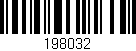 Código de barras (EAN, GTIN, SKU, ISBN): '198032'