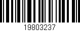 Código de barras (EAN, GTIN, SKU, ISBN): '19803237'