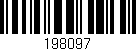 Código de barras (EAN, GTIN, SKU, ISBN): '198097'