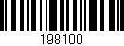 Código de barras (EAN, GTIN, SKU, ISBN): '198100'