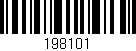 Código de barras (EAN, GTIN, SKU, ISBN): '198101'