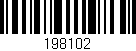 Código de barras (EAN, GTIN, SKU, ISBN): '198102'