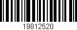 Código de barras (EAN, GTIN, SKU, ISBN): '19812520'