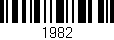 Código de barras (EAN, GTIN, SKU, ISBN): '1982'