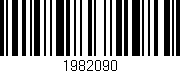 Código de barras (EAN, GTIN, SKU, ISBN): '1982090'