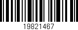 Código de barras (EAN, GTIN, SKU, ISBN): '19821467'