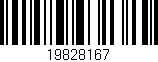Código de barras (EAN, GTIN, SKU, ISBN): '19828167'