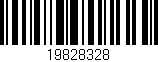Código de barras (EAN, GTIN, SKU, ISBN): '19828328'
