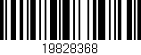 Código de barras (EAN, GTIN, SKU, ISBN): '19828368'