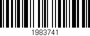 Código de barras (EAN, GTIN, SKU, ISBN): '1983741'